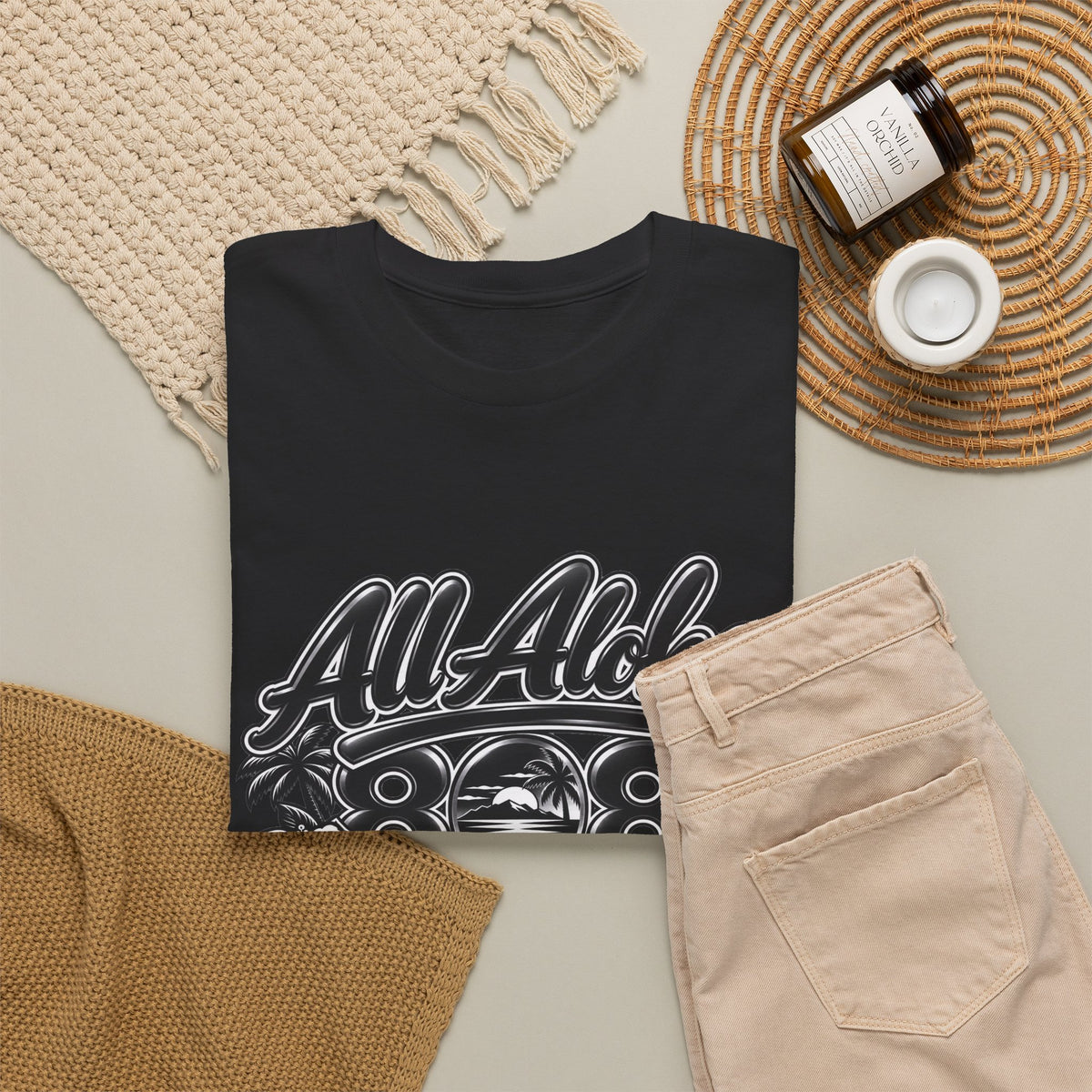 All Aloha Tee — Hawaiian Surf Vibes T-Shirt