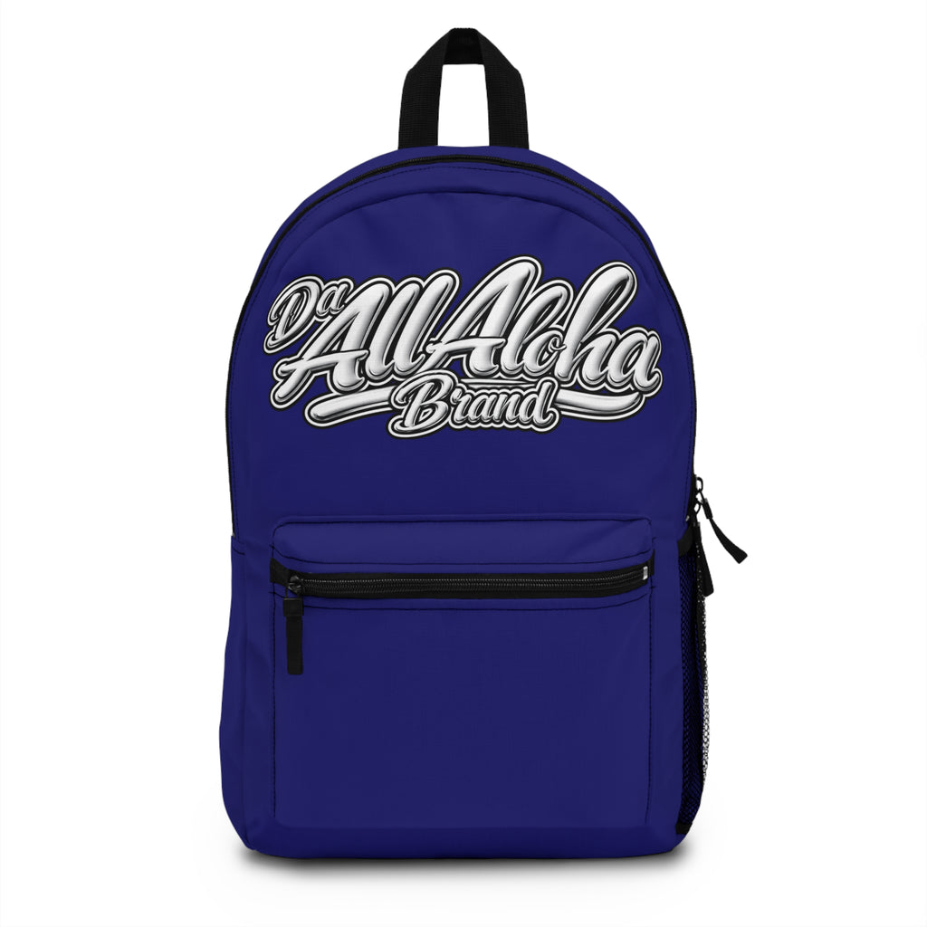 All Aloha Brand Script Backpack — Casual Streetwear Daypack
