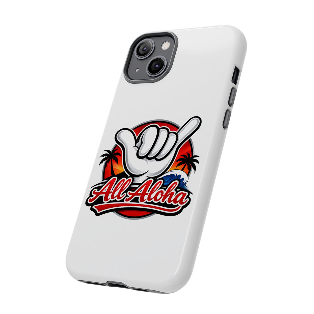 All Aloha Shaka Phone Case — Tropical Surf Protective Cover