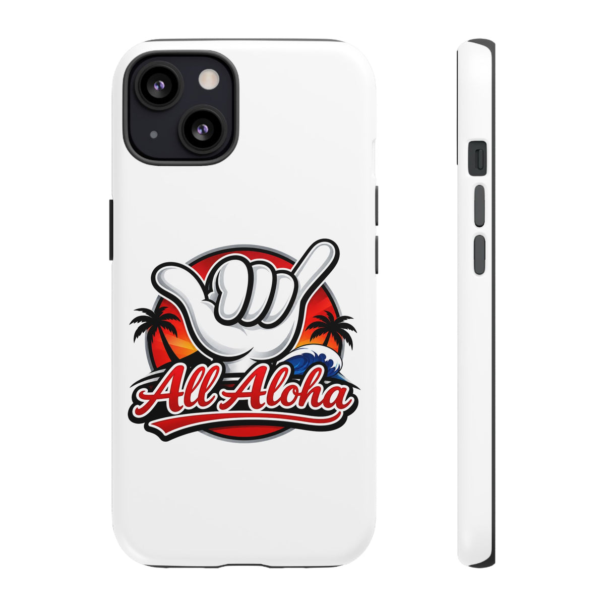 All Aloha Shaka Phone Case — Tropical Surf Protective Cover
