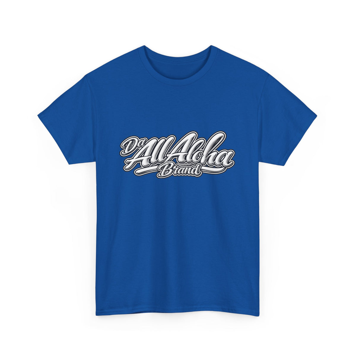 All Aloha Brand T-Shirt — Retro Script Graphic Tee