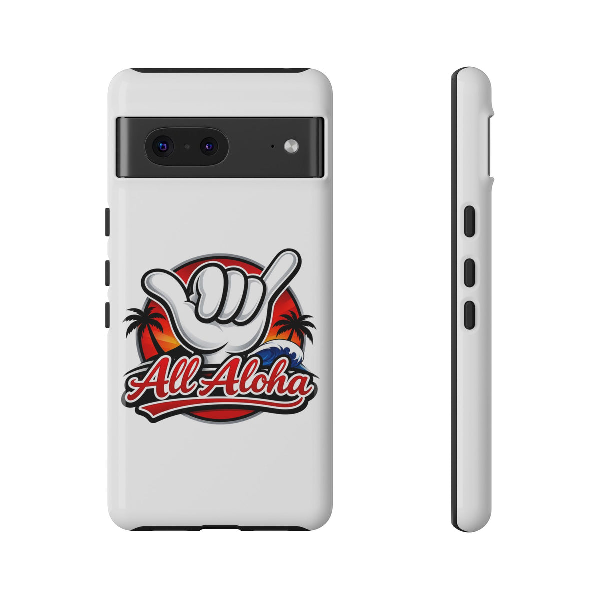 All Aloha Shaka Phone Case — Tropical Surf Protective Cover