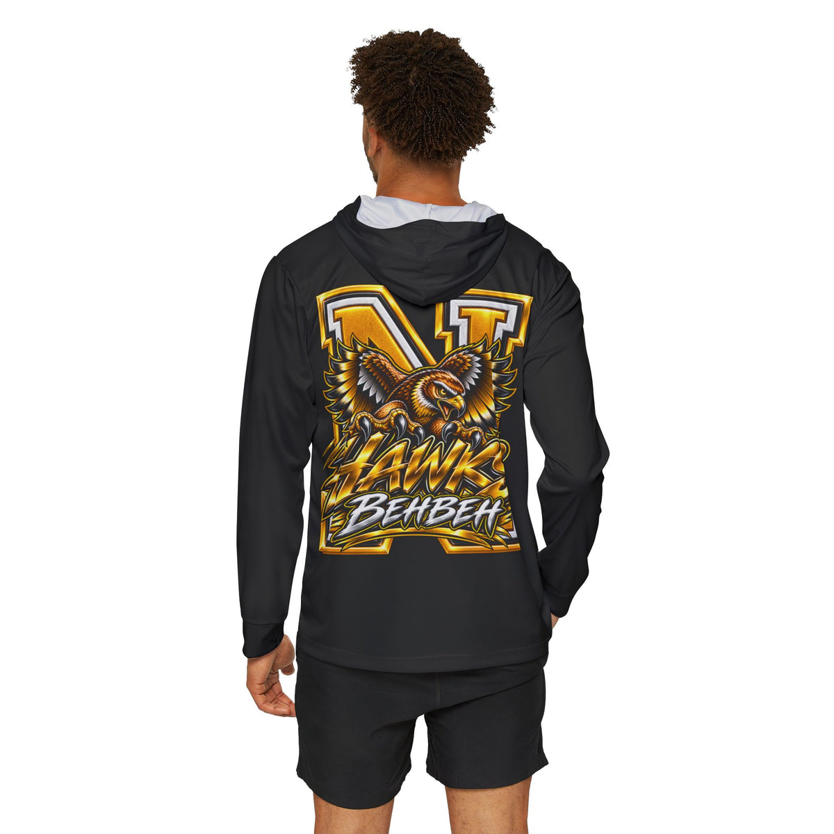 Hawks Beahbeh Sports Warmup Hoodie — All Aloha Brand