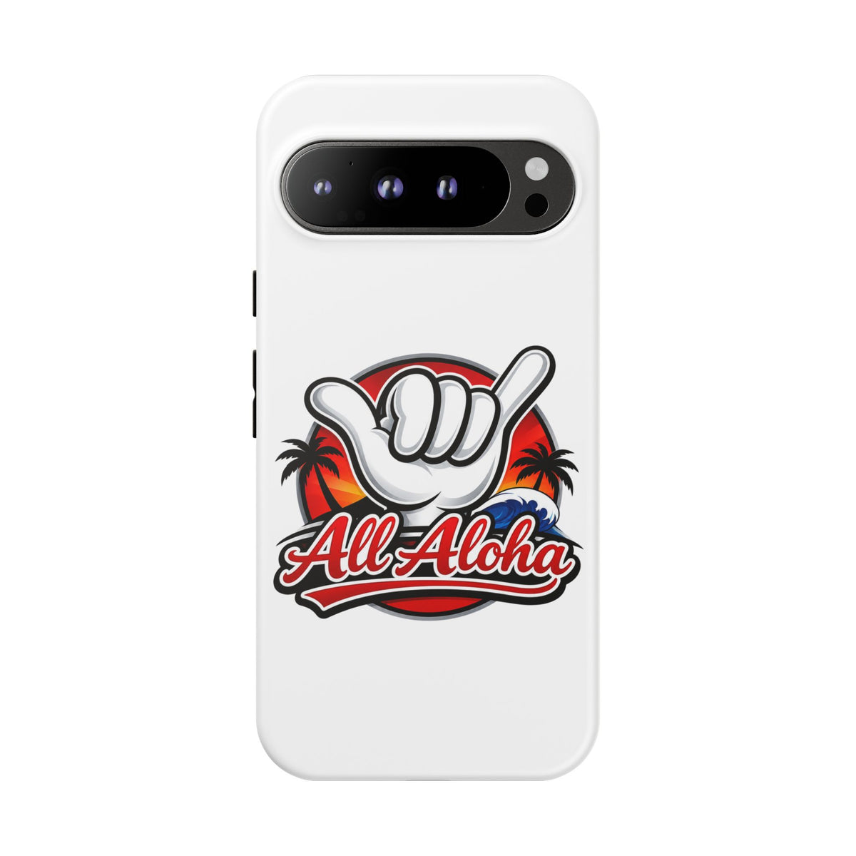 All Aloha Shaka Phone Case — Tropical Surf Protective Cover