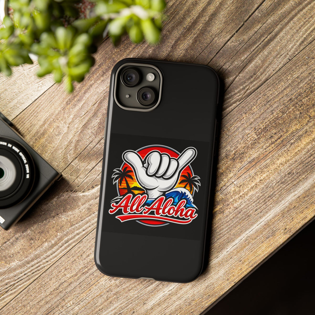 All Aloha Phone Case — Shaka Surf Tropical iPhone Cover