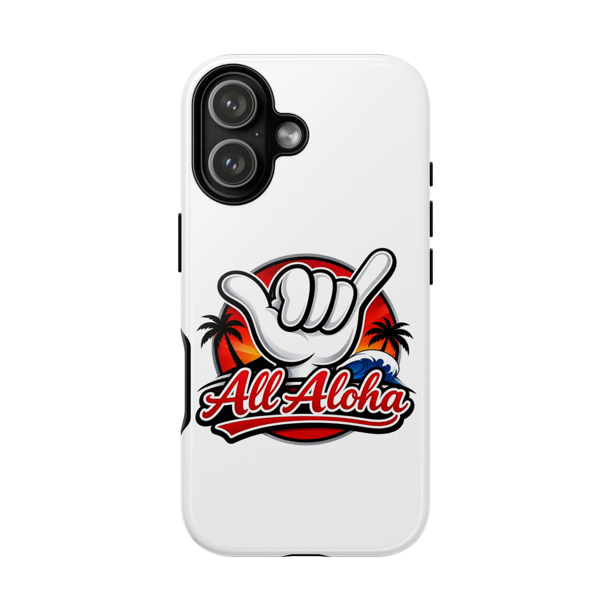 All Aloha Shaka Phone Case — Tropical Surf Protective Cover