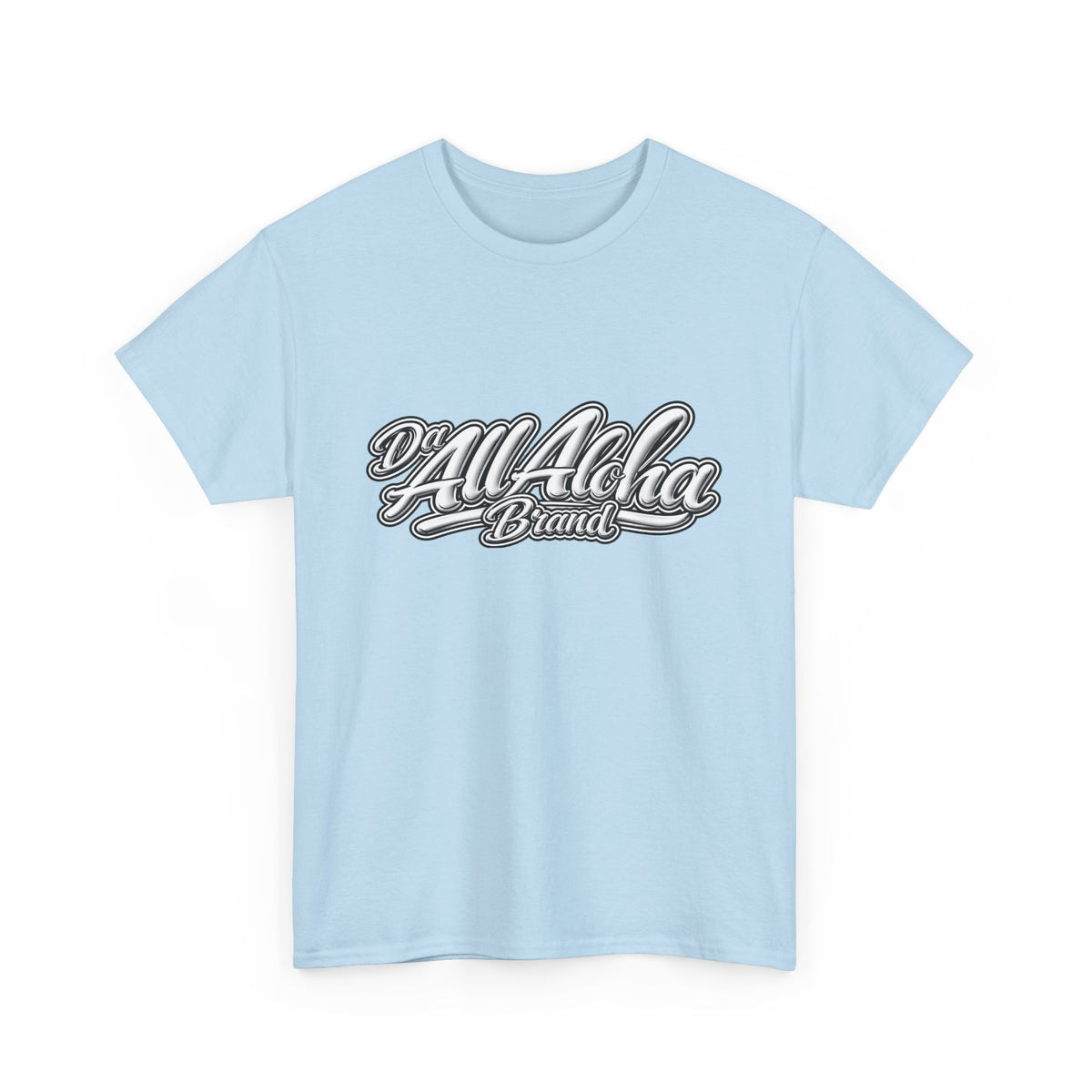 All Aloha Brand T-Shirt — Retro Script Graphic Tee