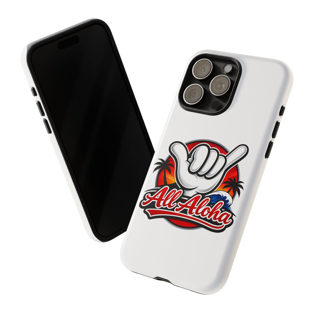All Aloha Shaka Phone Case — Tropical Surf Protective Cover
