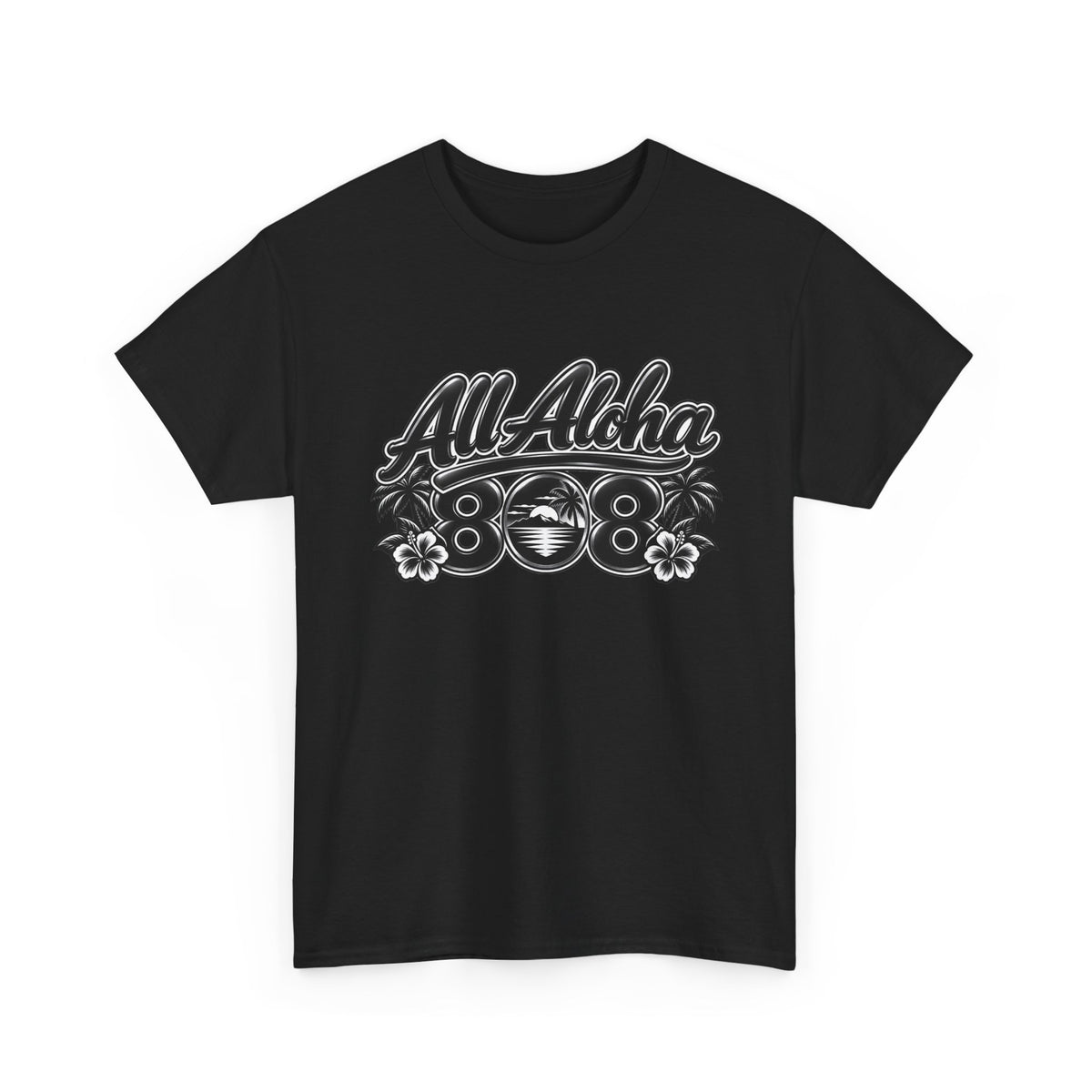 All Aloha Tee — Hawaiian Surf Vibes T-Shirt