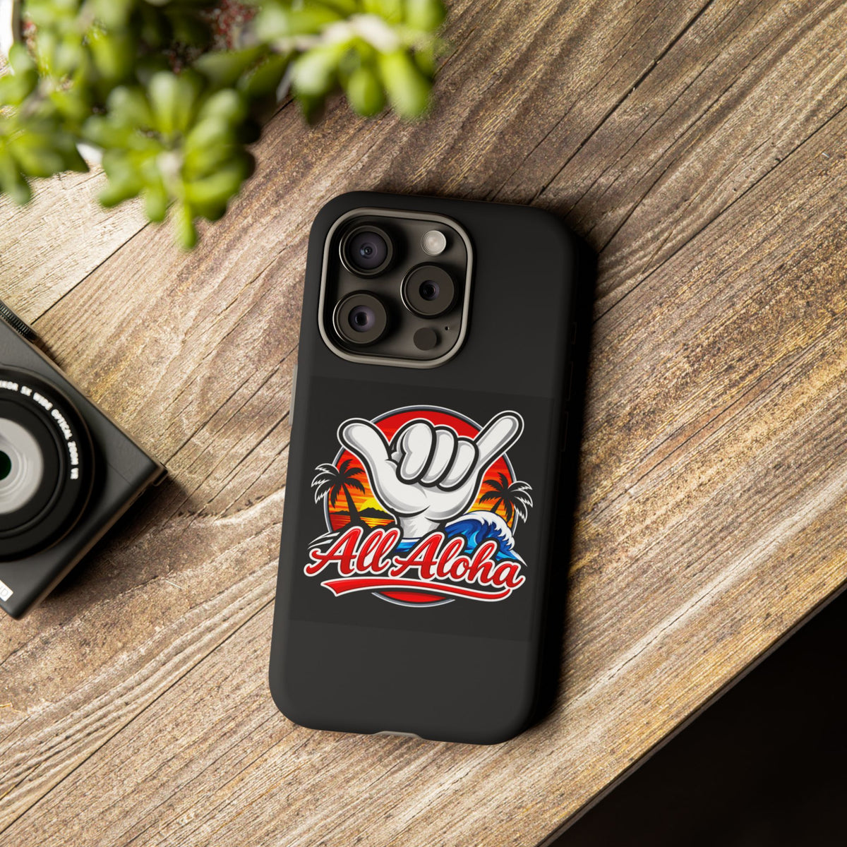 All Aloha Phone Case — Shaka Surf Tropical iPhone Cover